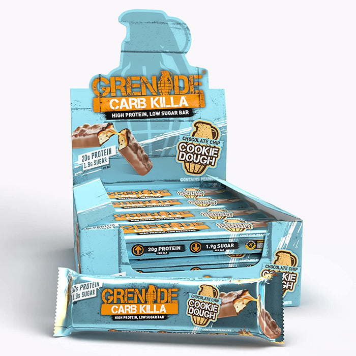 Grenade High Protein Low Sugar Bar 12 x 60g - Protein Bars at MySupplementShop by Grenade