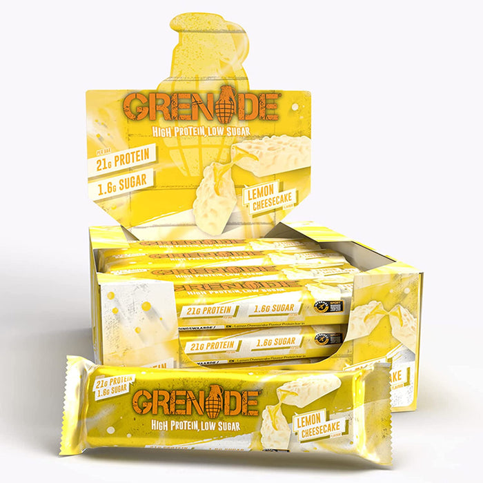 Grenade High Protein Low Sugar Bar 12 x 60g - Protein Bars at MySupplementShop by Grenade