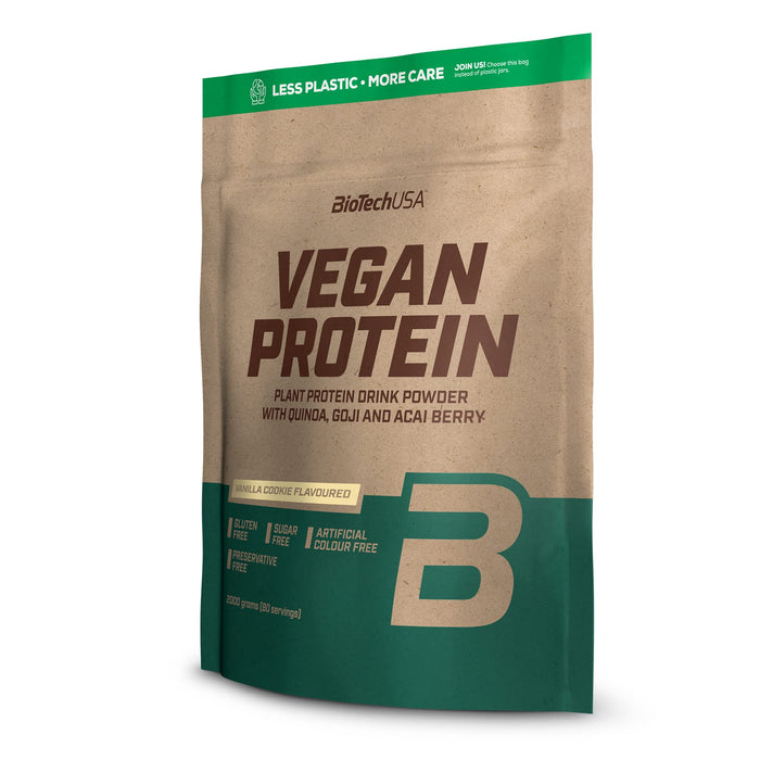 BioTechUSA Vegan Protein, Vanilla Cookie - 2000g - Protein Blends at MySupplementShop by BioTechUSA