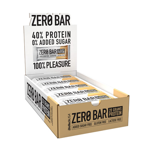 BioTechUSA Zero Bar, Chocolate Chip Cookies - 20 x 50g - Sports Supplements at MySupplementShop by BioTechUSA