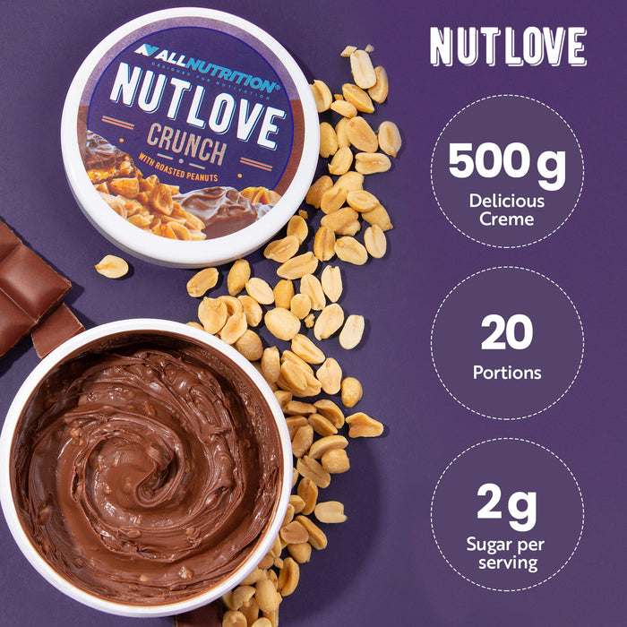 Allnutrition Nutlove, Crunch - 500g - Health Foods at MySupplementShop by Allnutrition