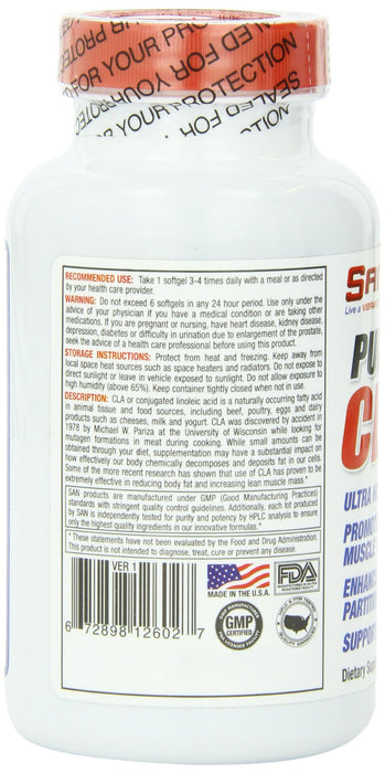 SAN Pure CLA 1250 - 90 softgels - Slimming and Weight Management at MySupplementShop by SAN