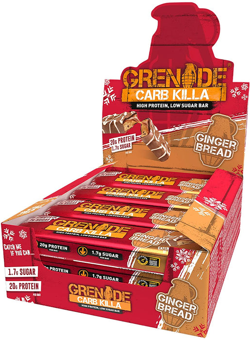 Grenade High Protein Low Sugar Bar 12 x 60g - Protein Bars at MySupplementShop by Grenade