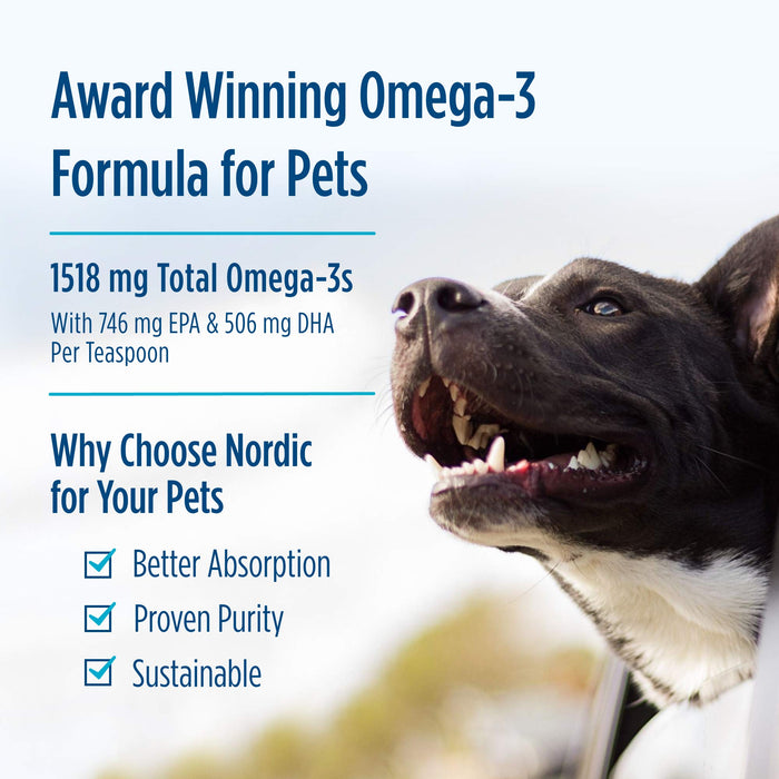 Nordic Naturals Omega-3 Pet - 237 ml. - Pet supplements at MySupplementShop by Nordic Naturals