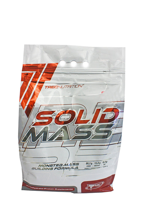 Trec Nutrition Solid Mass, Creamy Strawberry - 5800 grams - Weight Gainers & Carbs at MySupplementShop by Trec Nutrition