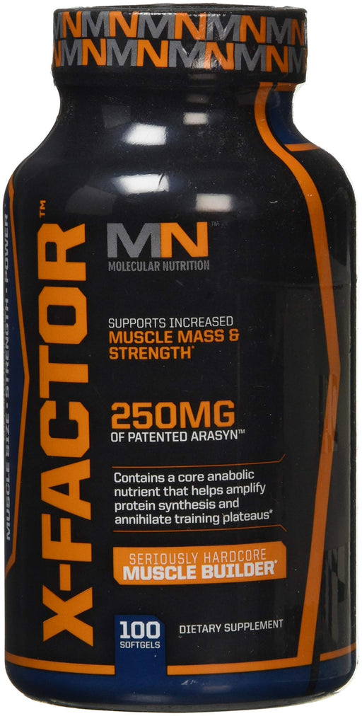 Molecular Nutrition X-Factor, Anabolic Catalyst - 100 softgels - Natural Testosterone Support at MySupplementShop by Molecular Nutrition