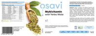 Osavi Multivitamin with Yerba Mate - 180 vegan caps - Combination Multivitamins & Minerals at MySupplementShop by Osavi