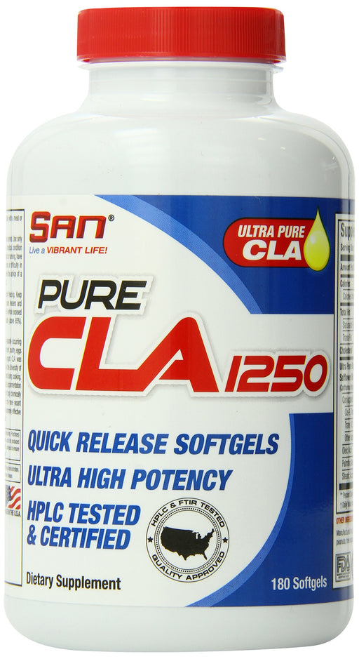 SAN Pure CLA 1250 - 180 softgels - Slimming and Weight Management at MySupplementShop by SAN