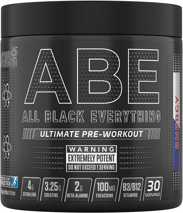 Applied Nutrition ABE (All Black Everything) Ultimate Preworkout 315g - Pre Workout at MySupplementShop by Applied Nutrition