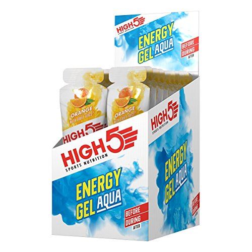 HIGH5 Energy Gel Aqua Orange 20 x 66g - Default Title - Sports Nutrition at MySupplementShop by HIGH5