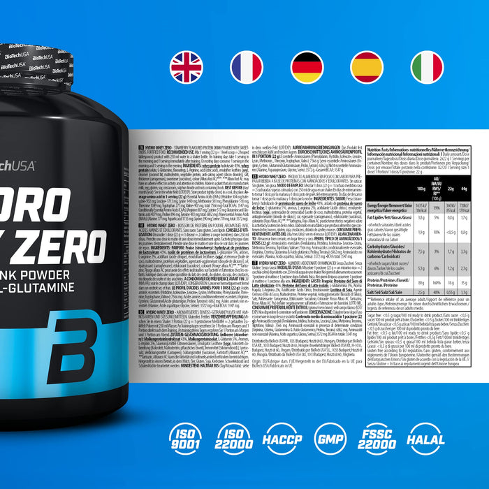 BioTechUSA Hydro Whey Zero - Whey Protein at MySupplementShop by BioTechUSA