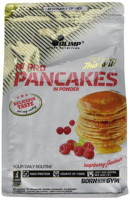 Olimp Nutrition Hi Pro Pancakes, Raspberry - 900g - Health Foods at MySupplementShop by Olimp Nutrition