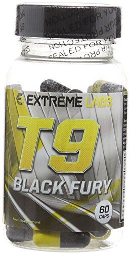 Extreme Labs T9 Black Fury 90 Caps - Default Title - Sports Nutrition at MySupplementShop by Extreme Labs