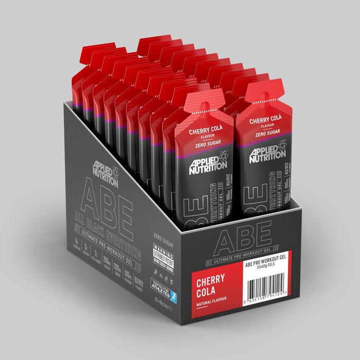 Applied Nutrition ABE Pre Workout Gel 20 x 60g - Cherry Cola - Pre & Post Workout at MySupplementShop by Applied Nutrition