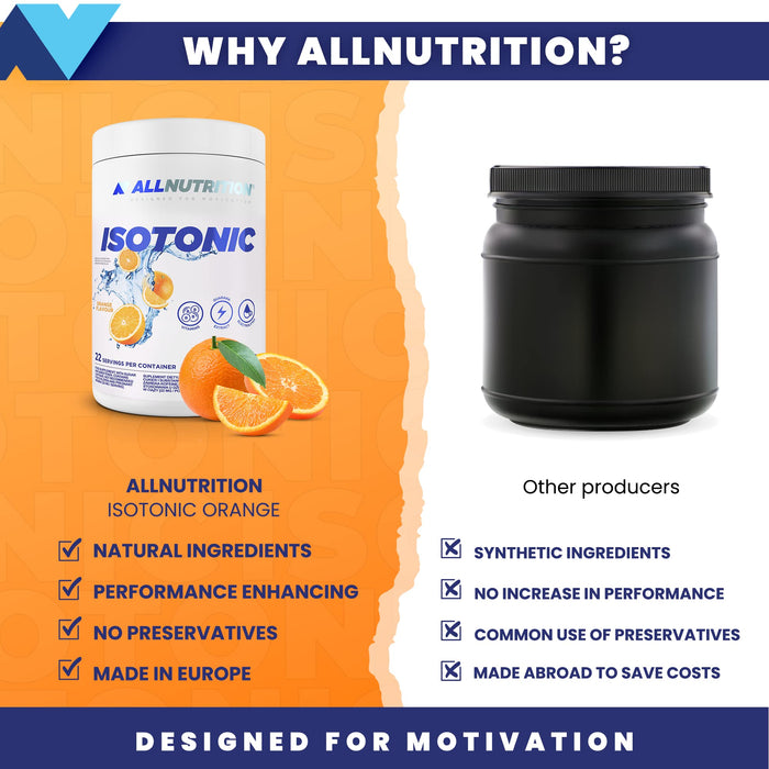 Allnutrition Isotonic, Orange - 700 grams - Vitamins & Minerals at MySupplementShop by Allnutrition