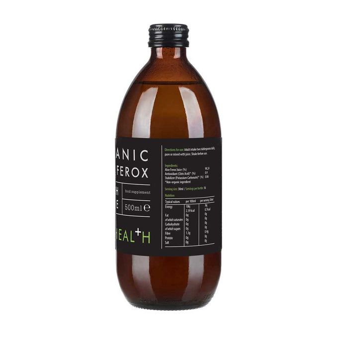 Kiki Health Organic Aloe Ferox Juice 500ml - Health and Wellbeing at MySupplementShop by KIKI Health