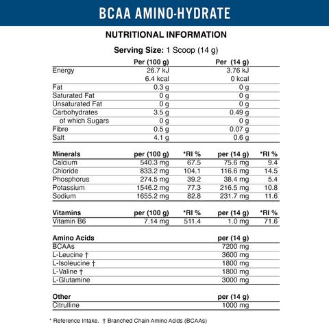 Applied Nutrition BCAA Amino - Hydrate 450g Pineapple - Amino Acids and BCAAs at MySupplementShop by Applied Nutrition