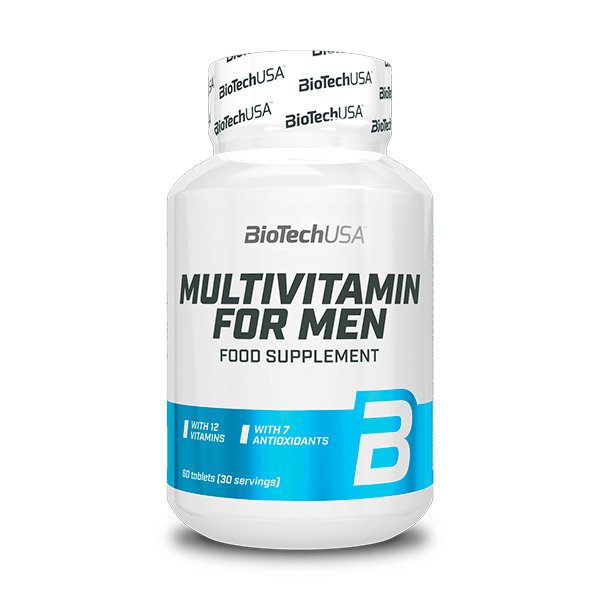 BioTechUSA Multivitamin for Men - 60 tablets - Vitamins & Minerals at MySupplementShop by BioTechUSA