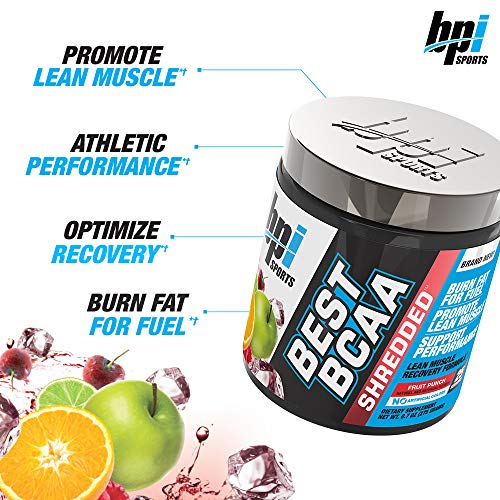 Bpi Sports Best BCAA Shredded Supplement Fruit Punch - Amino Acids and BCAAs at MySupplementShop by BPI Sports