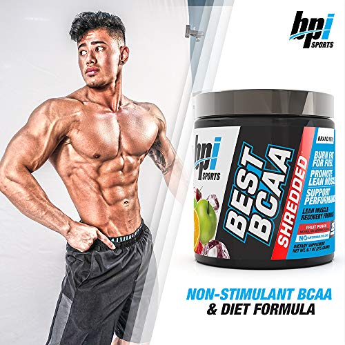 Bpi Sports Best BCAA Shredded Supplement Fruit Punch - Amino Acids and BCAAs at MySupplementShop by BPI Sports