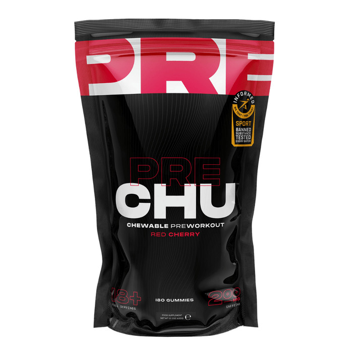 PRE CHU Pre-workout gummies 630g - Red Cherry - Health & Beauty > Health Care > Fitness & Nutrition > Vitamins & Supplements at MySupplementShop by CHU Gummies