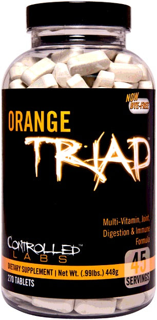 Controlled Labs Orange Triad - 270 tablets - Default Title - Vitamins & Minerals at MySupplementShop by Controlled Labs