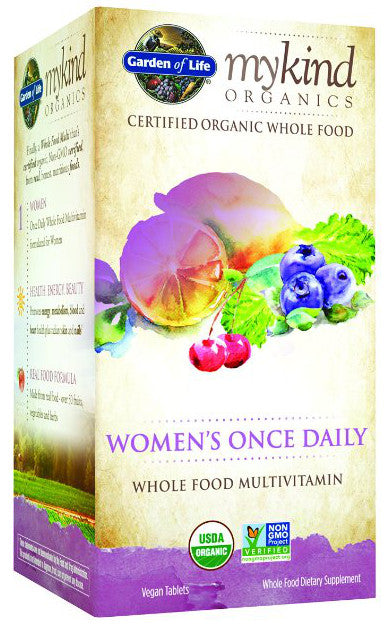 Garden of Life Mykind Organics Women's Once Daily - 30 vegan tabs - Vitamins & Minerals at MySupplementShop by Garden of Life