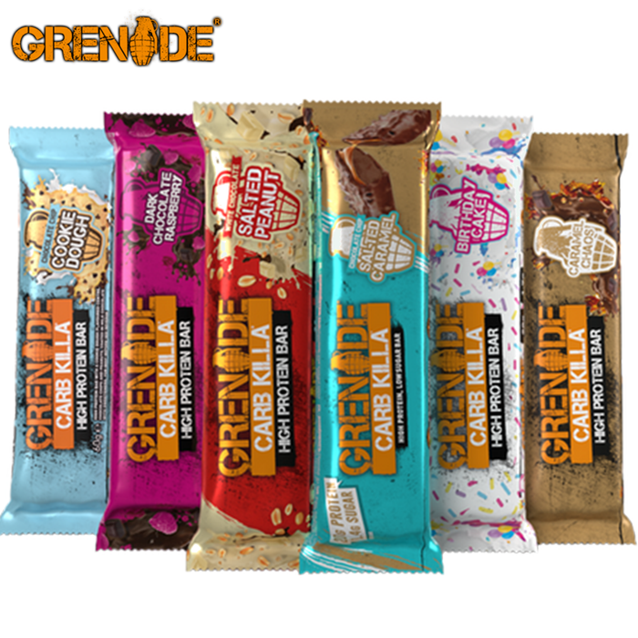 Grenade High Protein Low Sugar Bar 12 x 60g - Protein Bars at MySupplementShop by Grenade