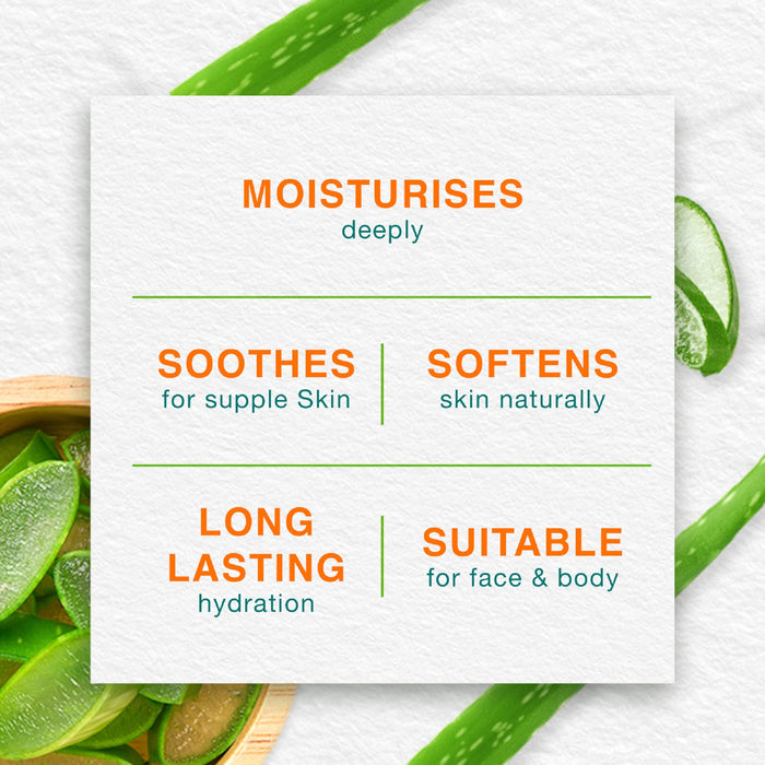 Himalaya Aloe Vera Face & Body Moisturizing Gel - 300 ml. - Sports Supplements at MySupplementShop by Himalaya