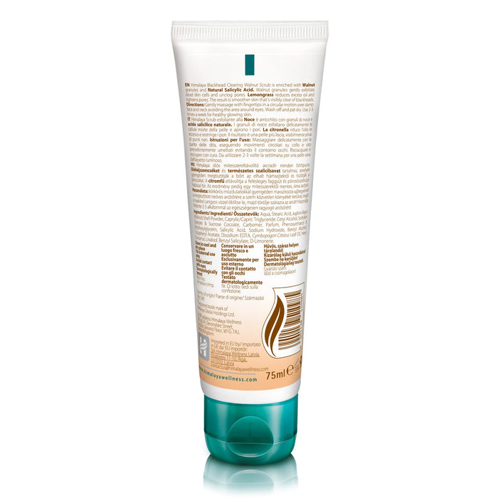 Himalaya Gentle Exfoliating Walnut Scrub - 75 ml. - Sports Supplements at MySupplementShop by Himalaya