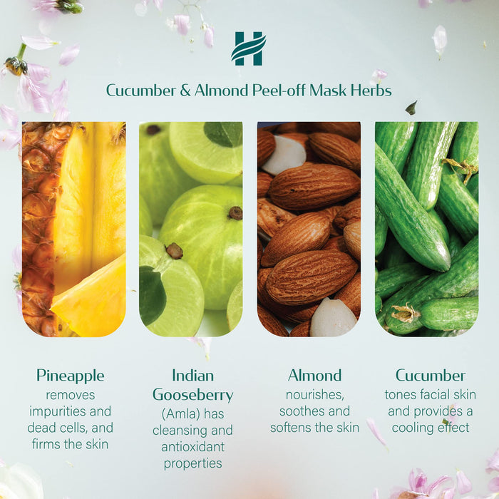Himalaya Moisturizing Cucumber & Almond Peel-off Mask - 75 ml. - Sports Supplements at MySupplementShop by Himalaya