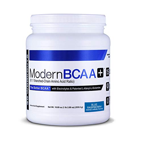 Modern Sports Nutrition BCAA+ Blue Raspberry 535g - Amino Acids and BCAAs at MySupplementShop by Modern Sports Nutrition