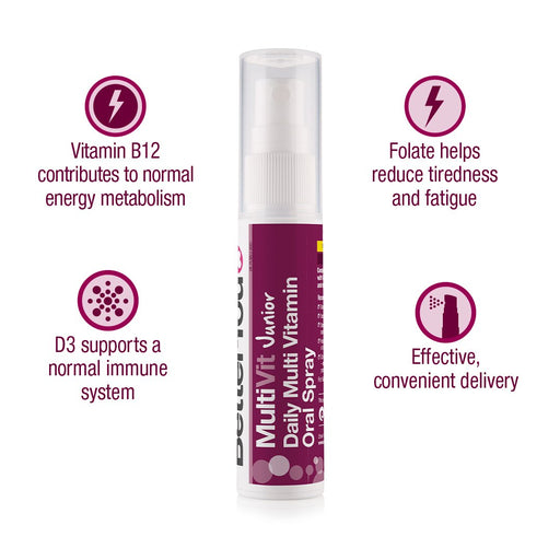 BetterYou MultiVitamin Junior Oral Spray 25ml - Vitamins & Minerals at MySupplementShop by BetterYou