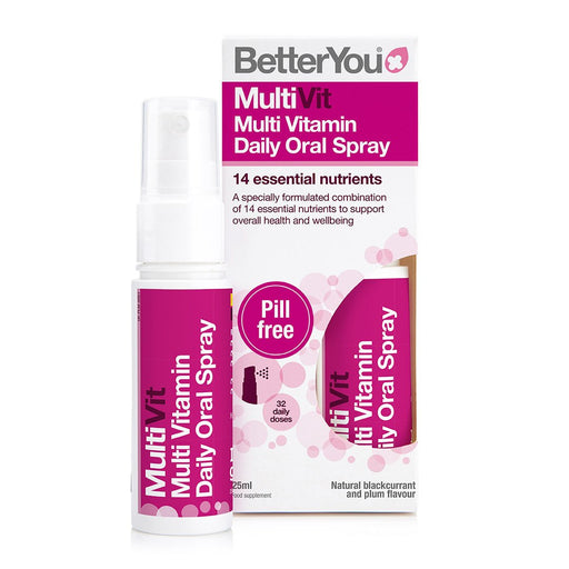 BetterYou MultiVitamin Daily Oral Spray 25ml - Vitamins & Minerals at MySupplementShop by BetterYou