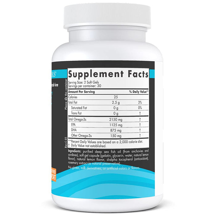 Nordic Naturals Ultimate Omega 2X Sport - 60 softgels - Health and Wellbeing at MySupplementShop by Nordic Naturals