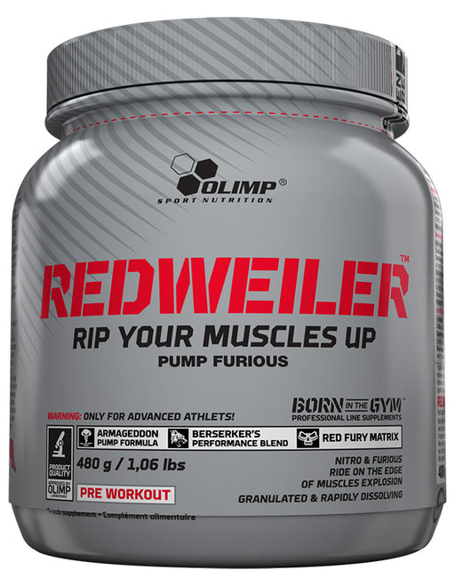 Olimp Nutrition RedWeiler, Blueberry Madness - 480 grams - Nitric Oxide Boosters at MySupplementShop by Olimp Nutrition