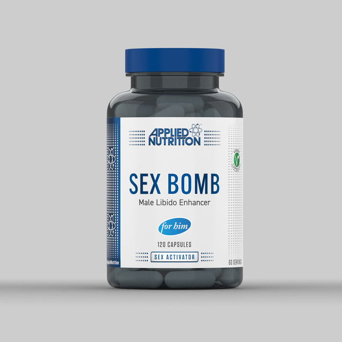 Applied Nutrition Sex Bomb For Him - Male Libido Enhancer 120 Veg Caps - Sexual Health at MySupplementShop by Applied Nutrition