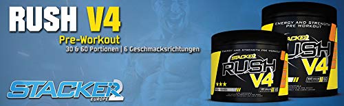 Stacker2 Europe Rush V4- 360 grams - Pre & Post Workout at MySupplementShop by Stacker2 Europe