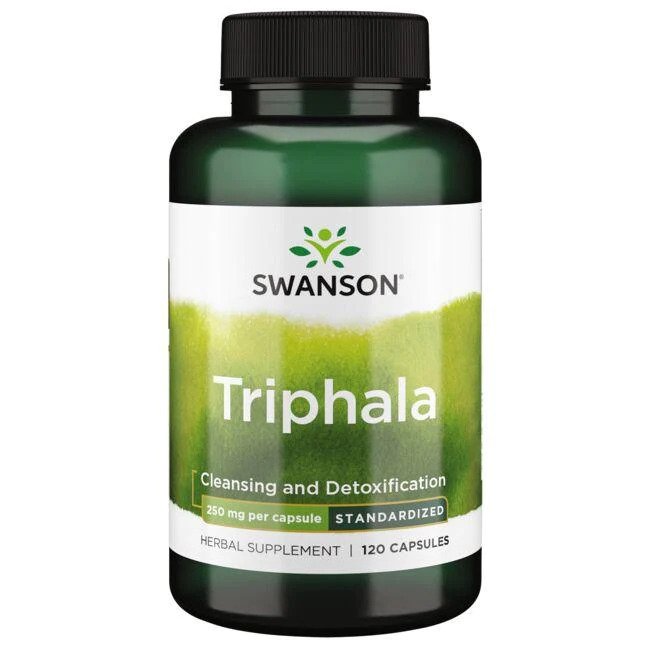 Swanson Triphala, 250mg - 120 caps - Health and Wellbeing at MySupplementShop by Swanson