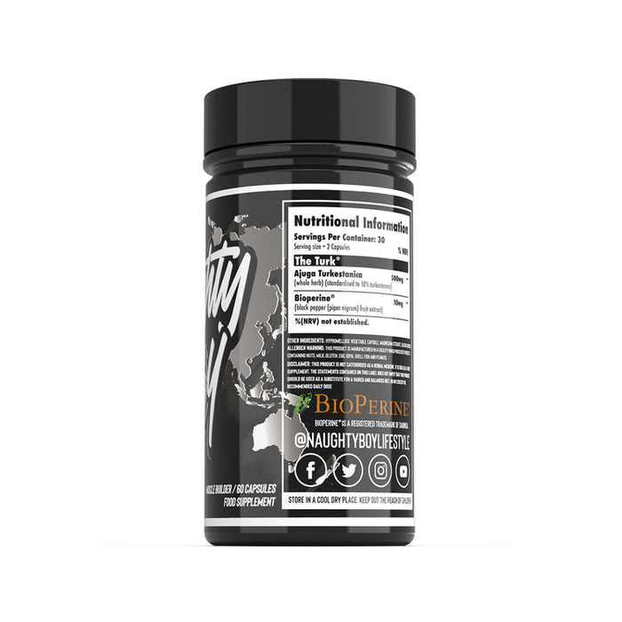 Naughty Boy The Turk 60 Veggie Capsules - Special Formula at MySupplementShop by Naughty Boy