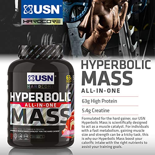 USN Hyperbolic Mass 2kg Vanilla - Sports Nutrition at MySupplementShop by Usn
