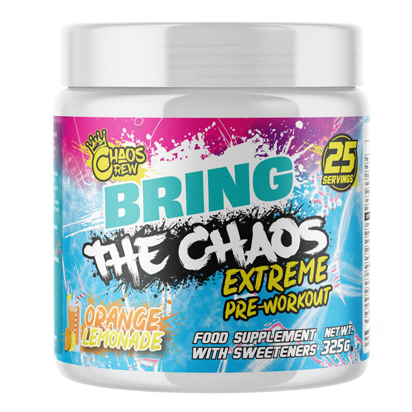 Chaos Crew Bring The Chaos v2 325g Orange Lemonade - Health Foods at MySupplementShop by Chaos Crew