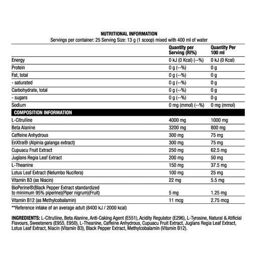 Chaos Crew Bring The Chaos v2 325g Orange Lemonade - Health Foods at MySupplementShop by Chaos Crew