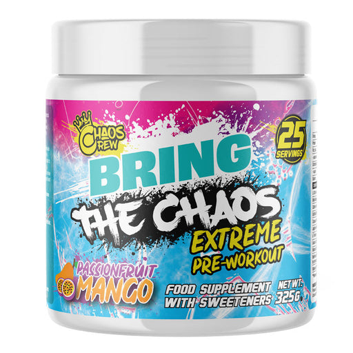 Chaos Crew Bring The Chaos v2 325g Passionfruit Mango - Health Foods at MySupplementShop by Chaos Crew