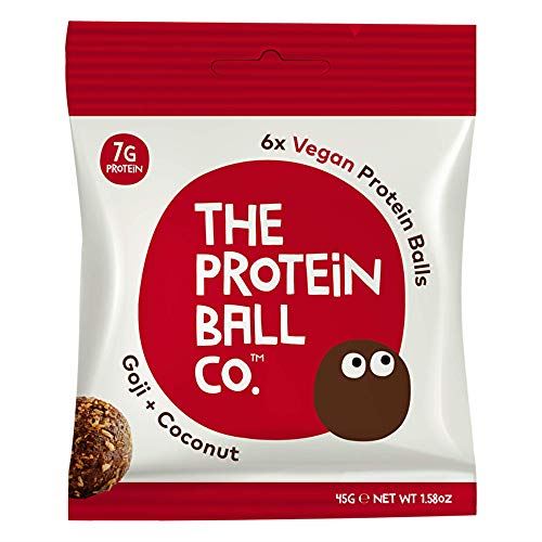 The Protein Ball Co Vegan Protein Balls 10x45g Goji & Coconut - Default Title - Sports Nutrition at MySupplementShop by The Protein Ball Co