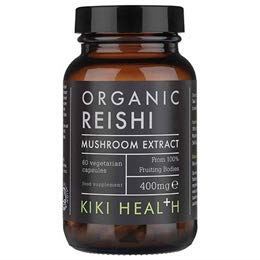 Kiki Health Organic Reishi Extract Mushroom 60 Vegicaps - Health and Wellbeing at MySupplementShop by KIKI Health