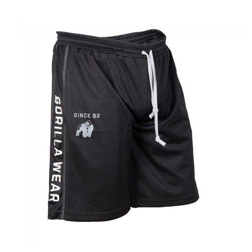 Gorilla Wear Functional Mesh Shorts Black/White - L/XL - Shorts at MySupplementShop by Gorilla Wear