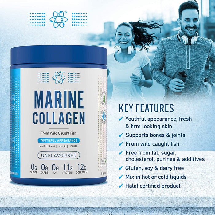 Applied Nutrition Marine Collagen 300g - Joint Support at MySupplementShop by Applied Nutrition