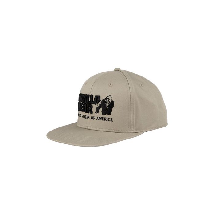 Gorilla Wear Dothan Cap - Beige - Cap at MySupplementShop by Gorilla Wear