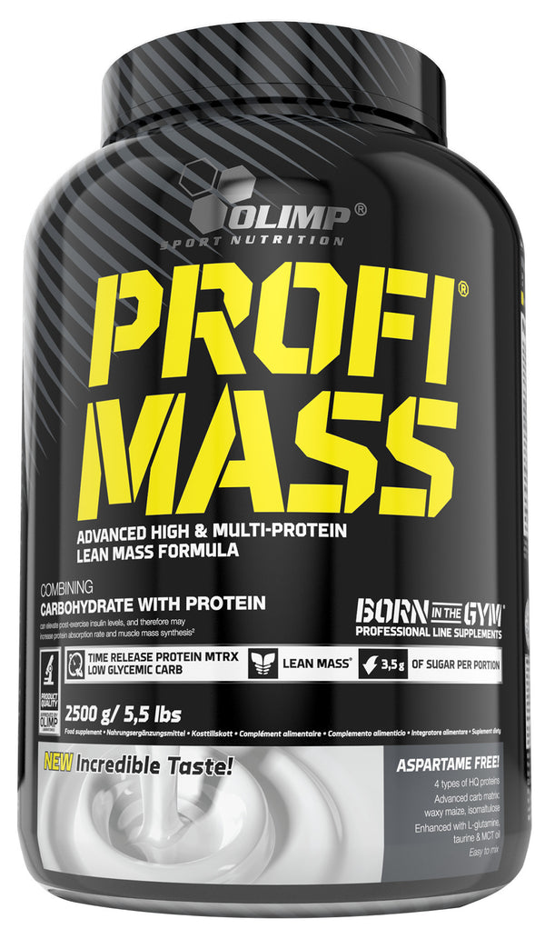 Olimp Nutrition Profi Mass, Banana - 2500 grams - Default Title - Weight Gainers & Carbs at MySupplementShop by Olimp Nutrition